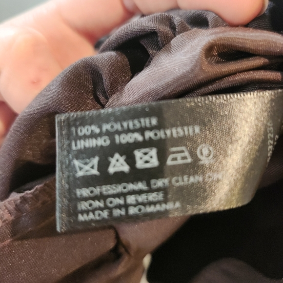 Brown Bridesmaid Formal 50's Style A-Line Halter Dress - Picture 10 of 12